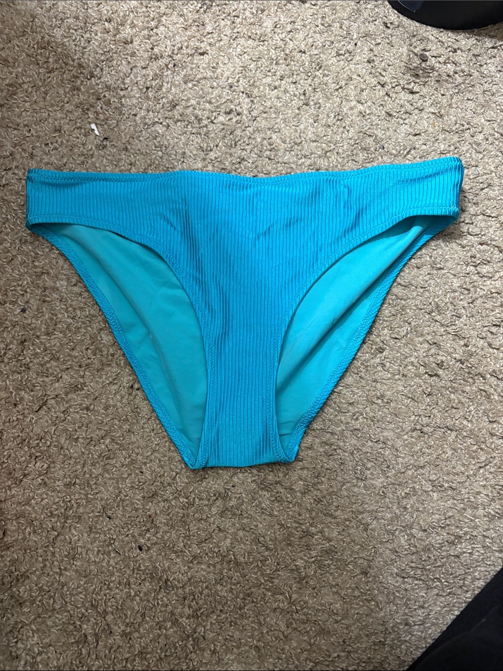 NWT Aerie Blue Bikini Bottom Size Large
